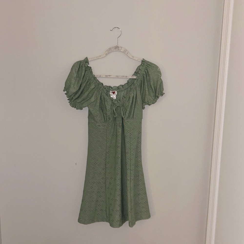 Off the shoulder summer dress